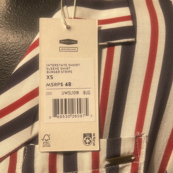 Woman’s Rusty Interstate Shirt XS - Picture 4 of 4